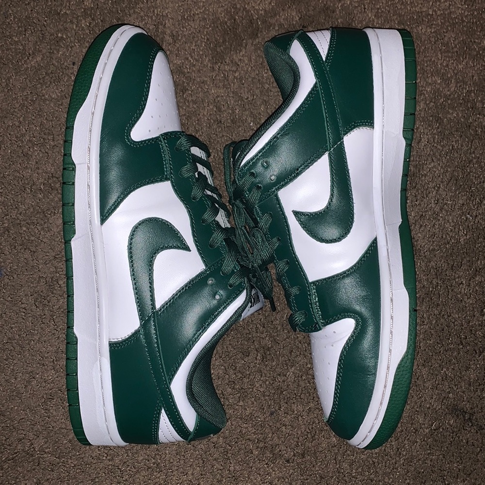 Michigan State Dunks Size 10 Pre-Owned No Box